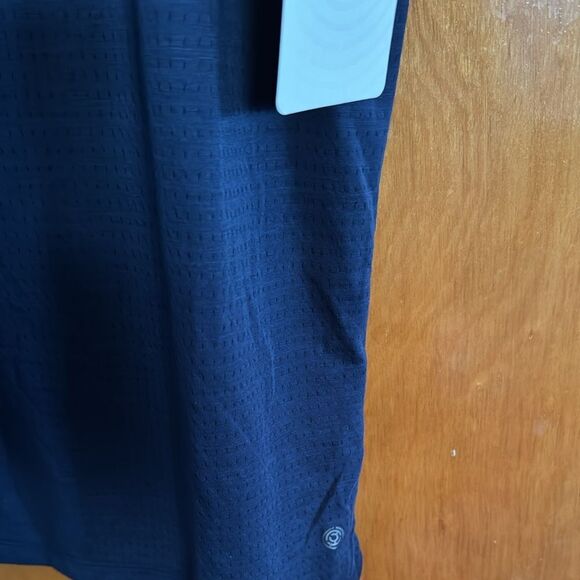 Navy Top Mens Medium Mesh Equip - Picture 4 of 4